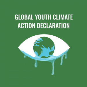 Presseaussendung: Global Youth Climate Action Declaration