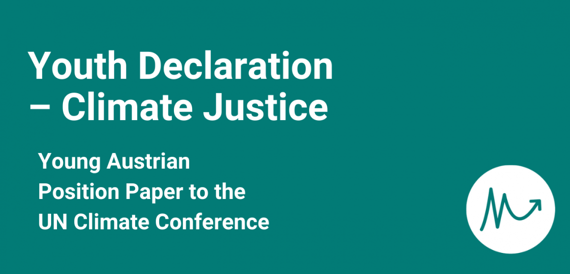 Youth Declaration – Climate Justice!