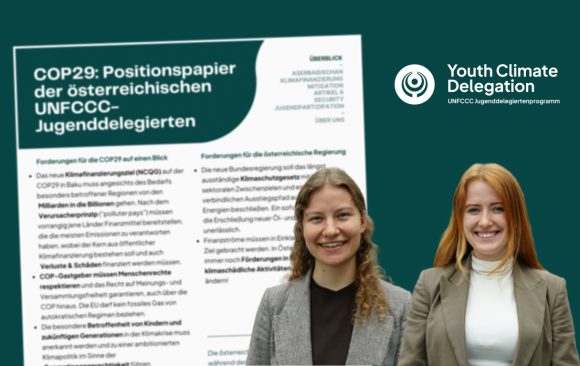 COP29: Positionspapier der österreichischen UNFCCC-Jugenddelegierten